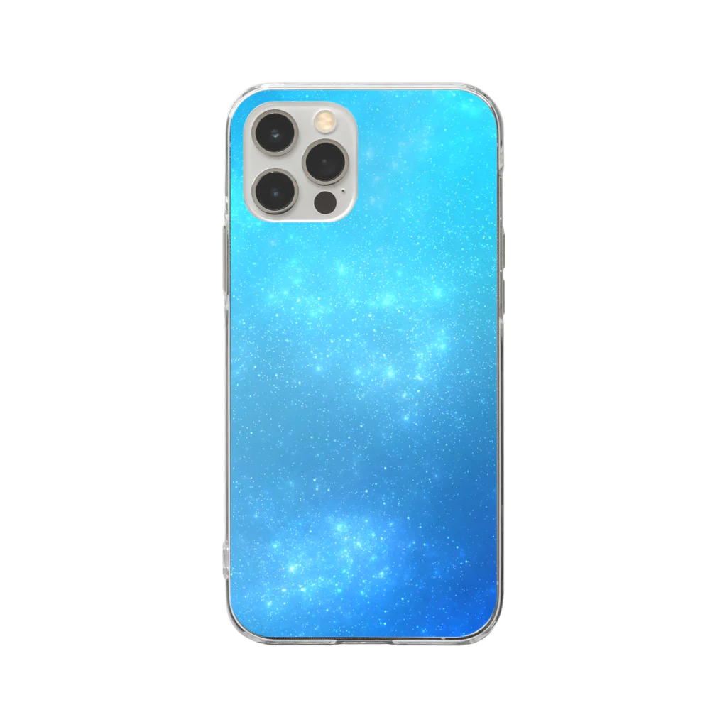 にこ＋の宇宙スマホケース Soft Clear Smartphone Case