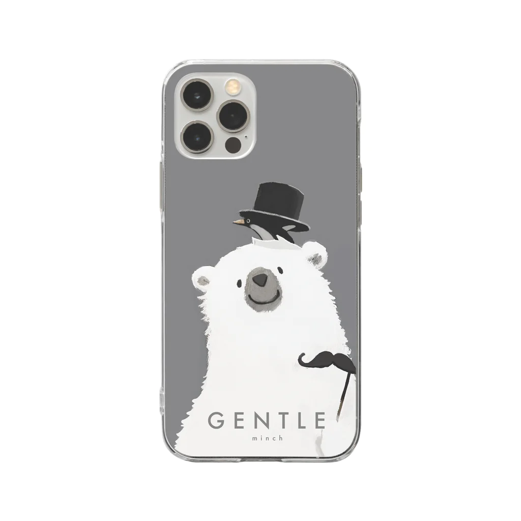 minchのGENTLE Soft Clear Smartphone Case