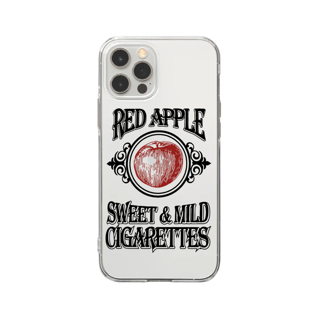 stereovisionのRed Apple Cigarettes2 Soft Clear Smartphone Case