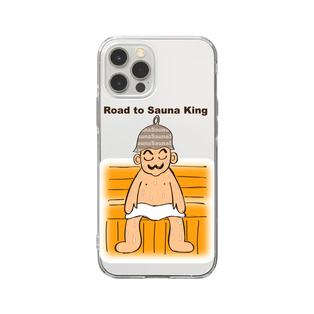 キッズモード某のサウナ王への道 Soft Clear Smartphone Case