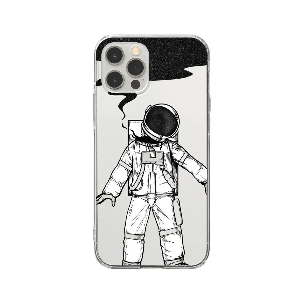 AnotherHeavenの宇宙 Soft Clear Smartphone Case