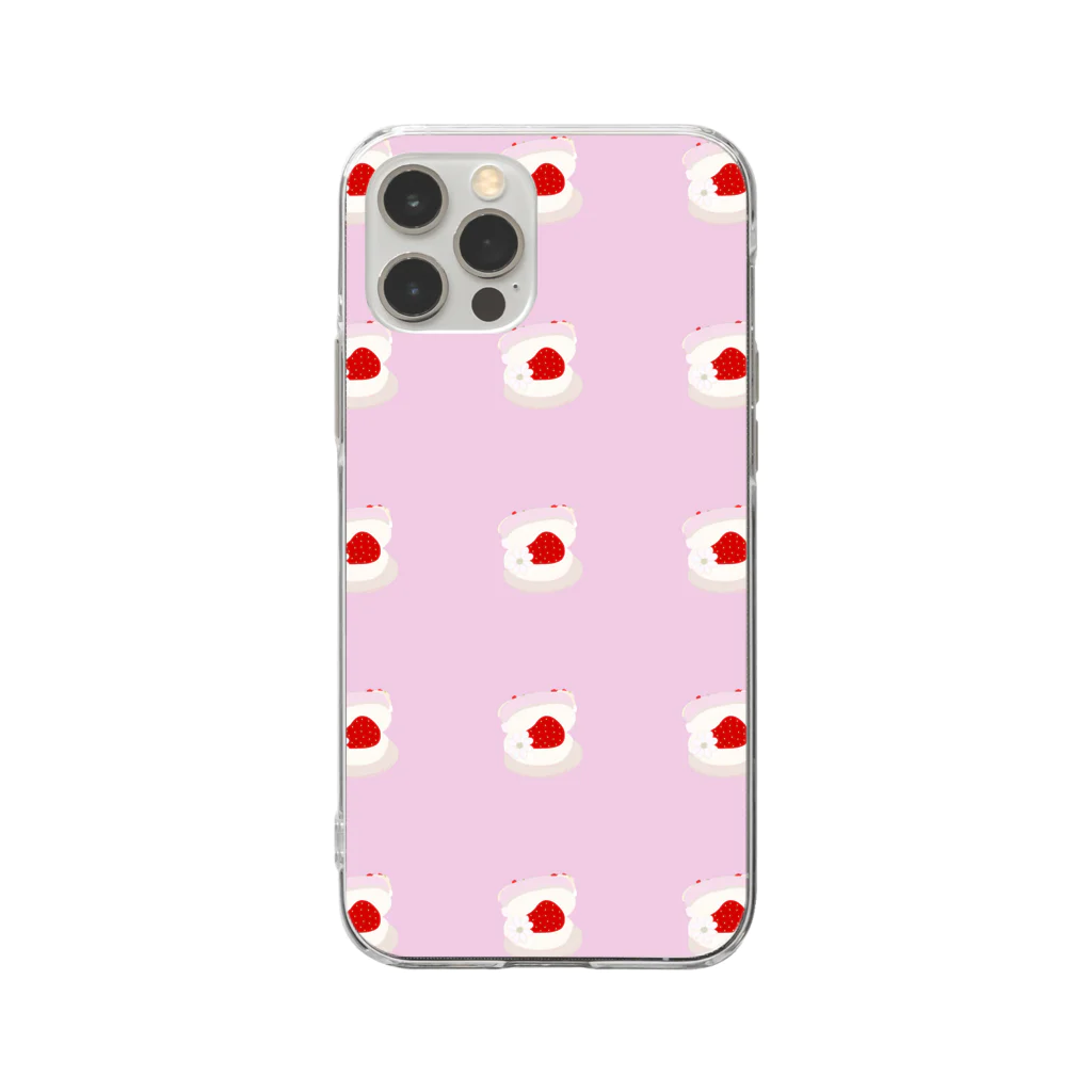 учк¡✼*のトゥンカロン Soft Clear Smartphone Case