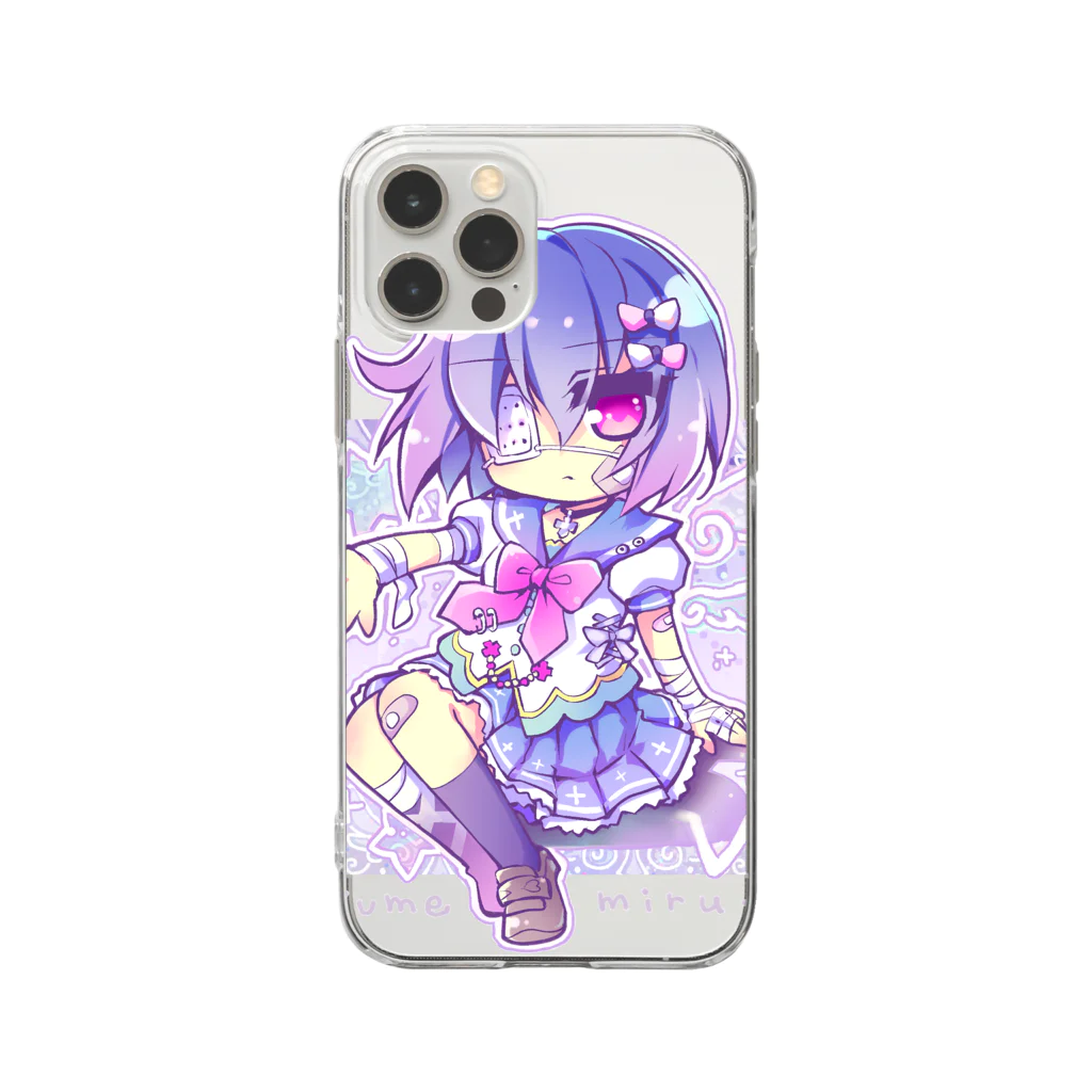 月蝕ざっか店＠SUZURIの<dolls>ユメミル Soft Clear Smartphone Case