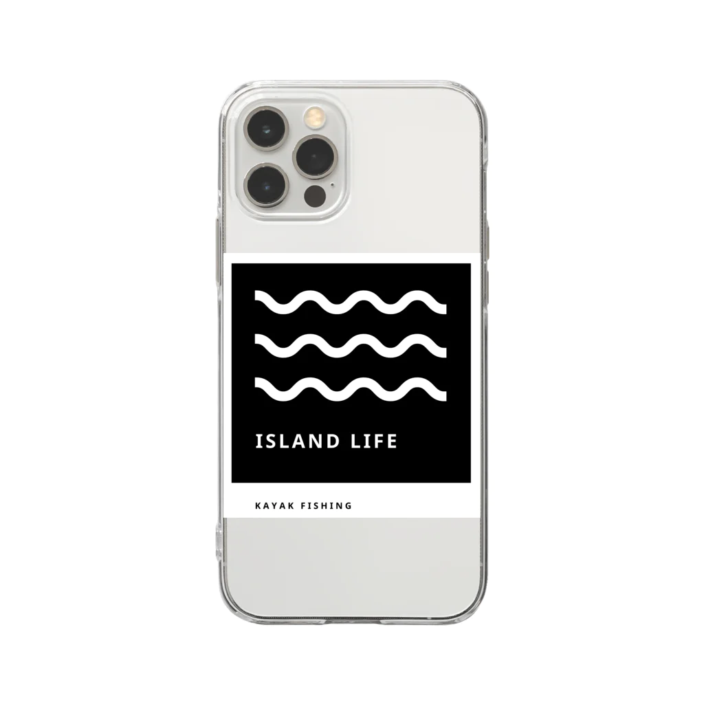 アイランドライフのISLANDLIFE　blackbox Soft Clear Smartphone Case