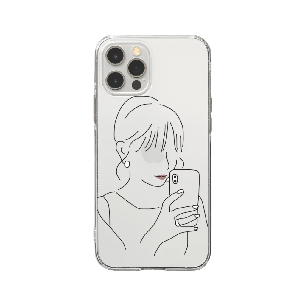 msk...＊のmsk...＊ ソフトクリアスマホケース Soft Clear Smartphone Case