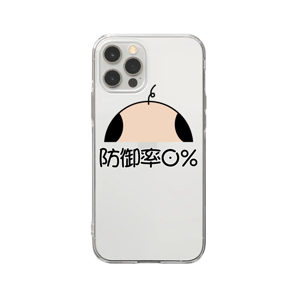 ウチのMEIGENやさんの防御率０% Soft Clear Smartphone Case