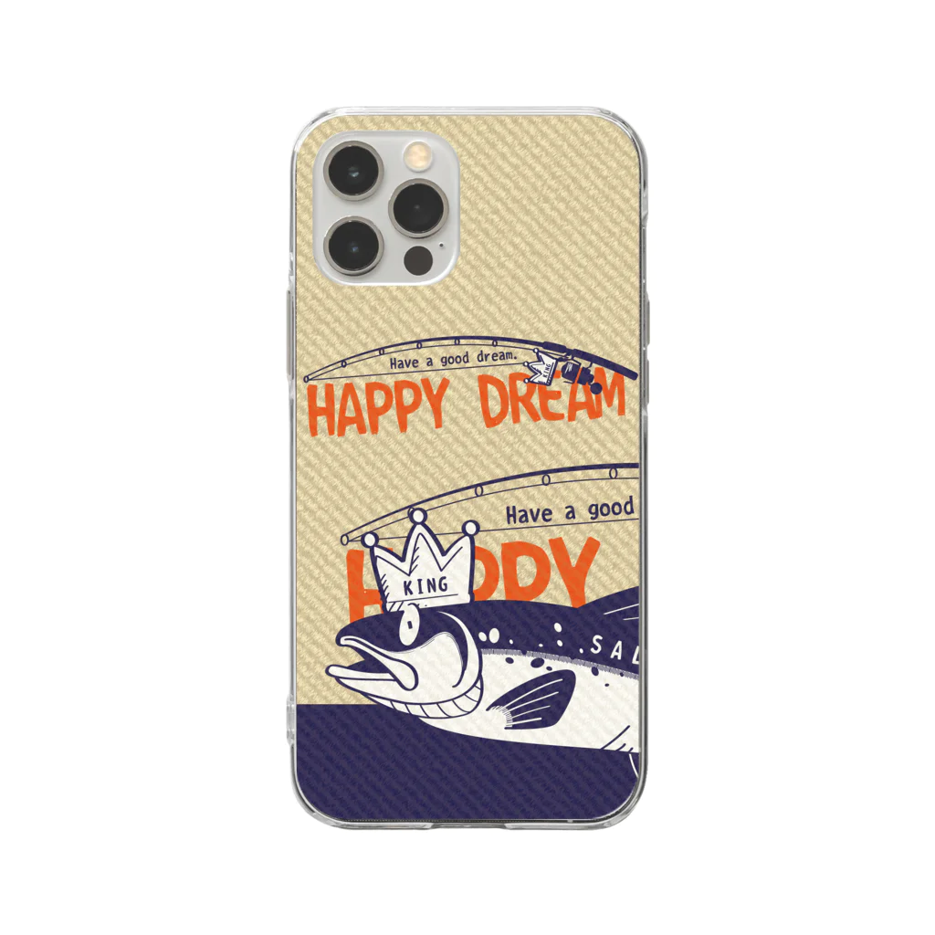 イラスト MONYAAT の CT143　サモタンの夢*bg Soft Clear Smartphone Case