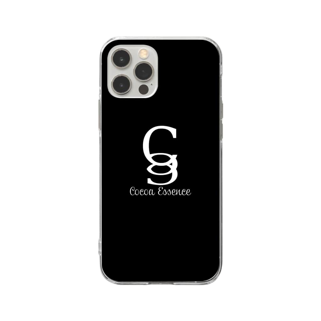 United Sweet Soul | Official MerchのCocoa Essence Logo#02 Soft Clear Smartphone Case