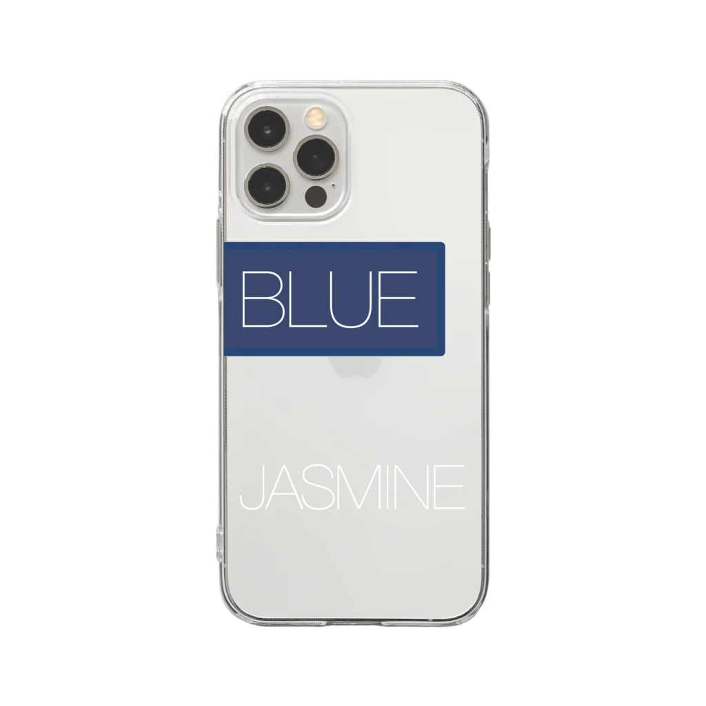 ZRKのBLUE JASMINE Soft Clear Smartphone Case