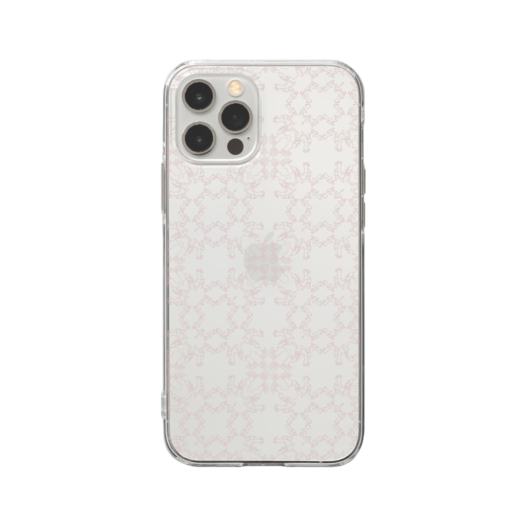 RMk→D (アールエムケード)の幾何学模様 R Soft Clear Smartphone Case