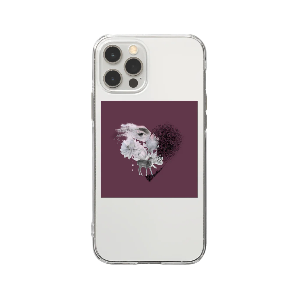 一欠片のカセットテープの虚栄心 Soft Clear Smartphone Case