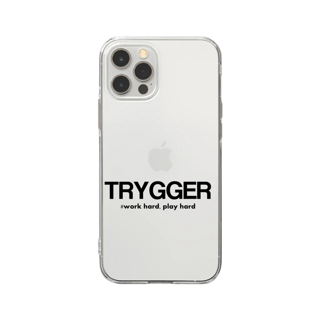 TRYGGER / トリガーのTRYGGER ソフトクリアスマホケース