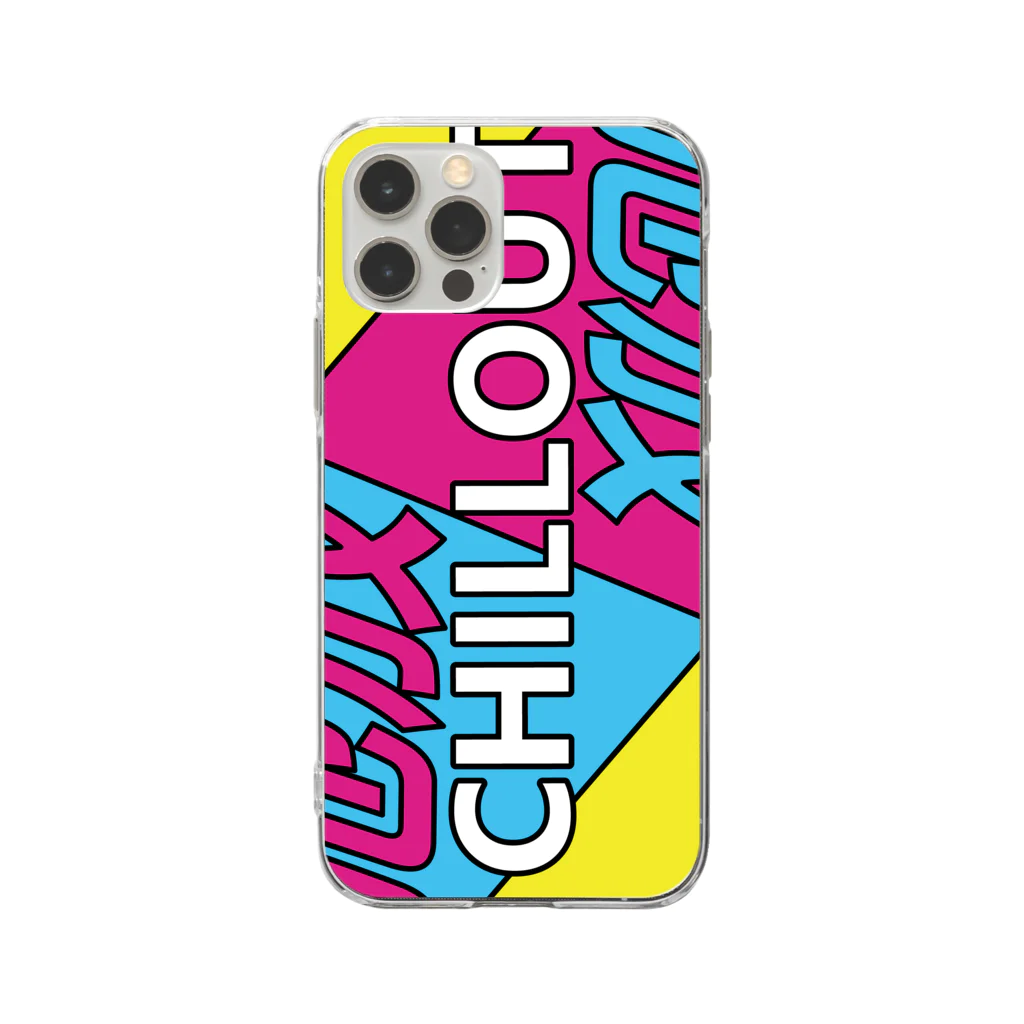 中華呪術堂（チャイナマジックホール）の弛放【CHILL OUT】  Soft Clear Smartphone Case