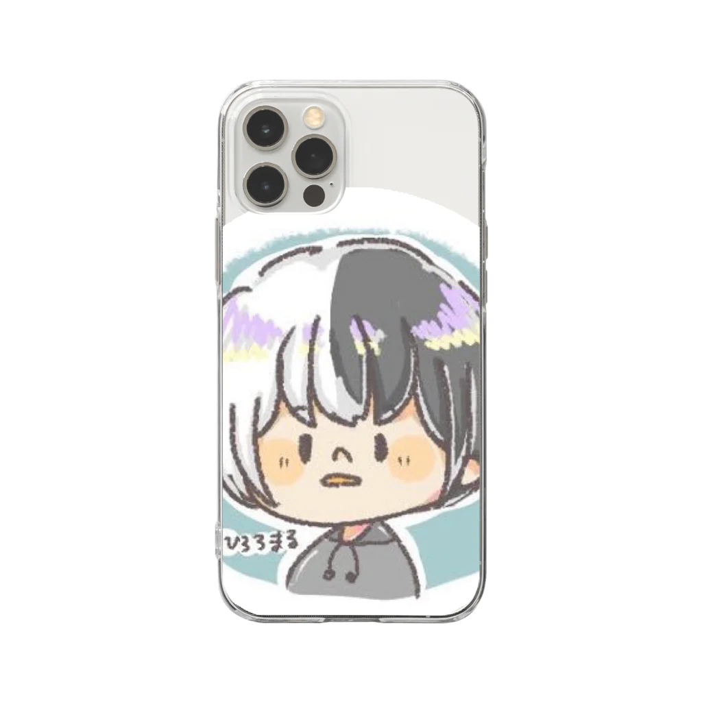 ひろろまるのひろろまる Soft Clear Smartphone Case