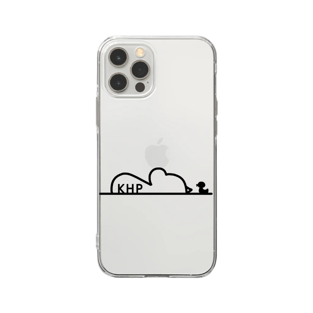 warisu.netのきょーりゅー Soft Clear Smartphone Case