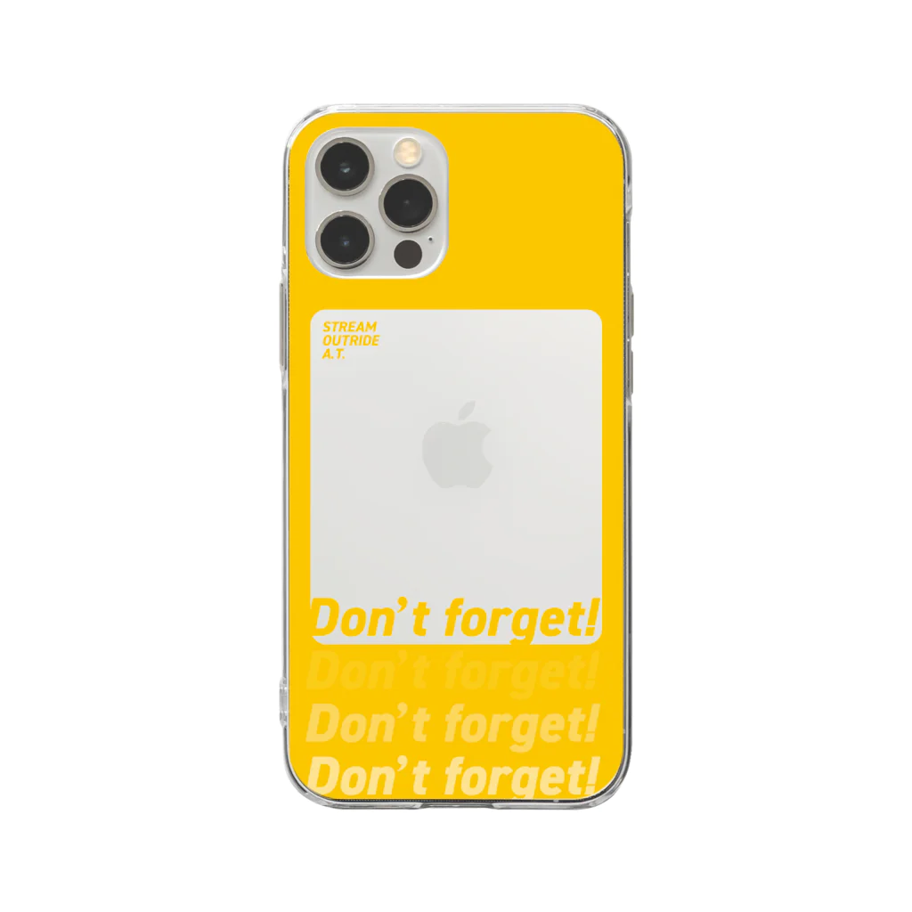 Stream Outride A.T.のDon't forget! Soft Clear Smartphone Case