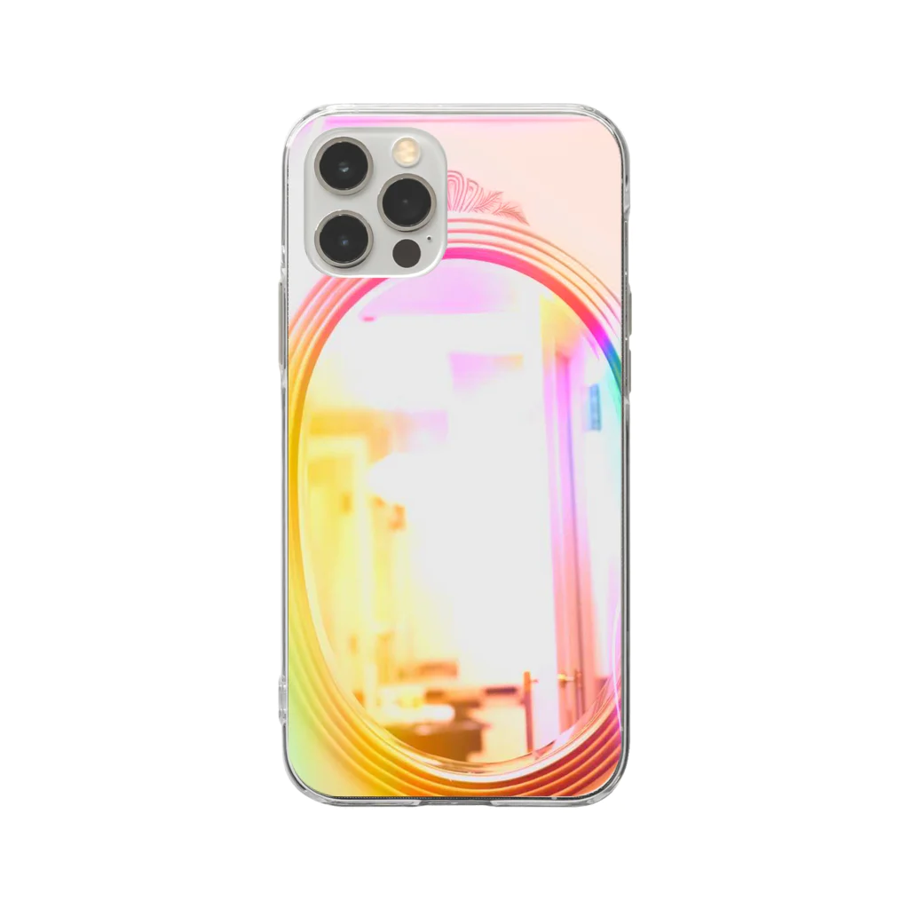 NEON LIGHT STARSのミラクルマジックミラー M.M.M Soft Clear Smartphone Case