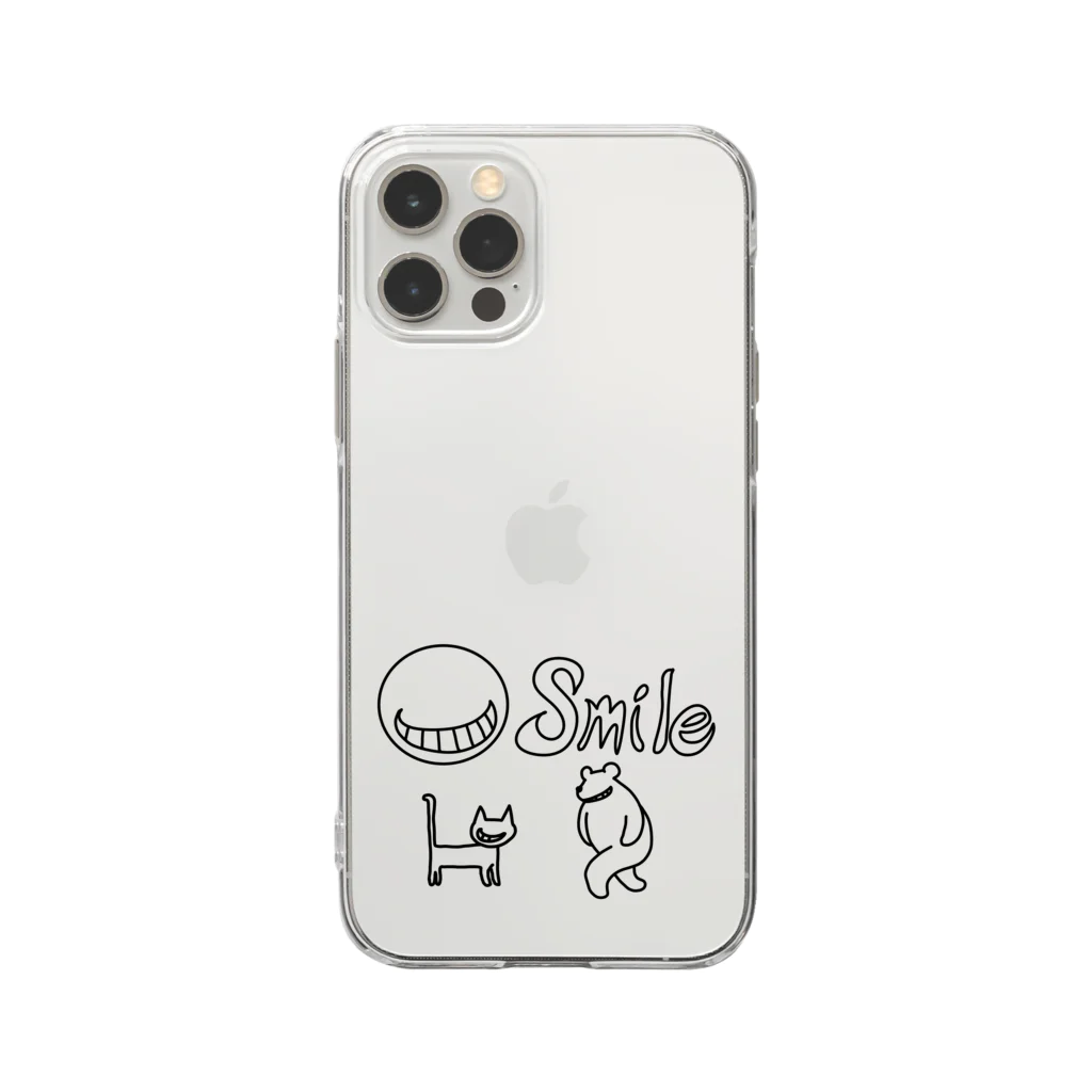 武者小路夕桐のSmile Soft Clear Smartphone Case