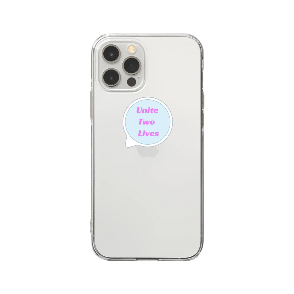 Unite Two LivesのUnite Two Lives Soft Clear Smartphone Case