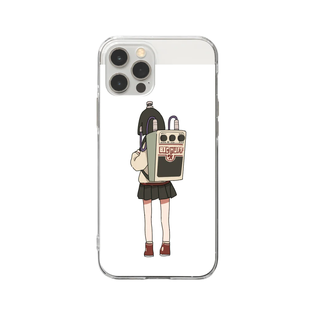 エフェクター少女のBIG MUFF Soft Clear Smartphone Case