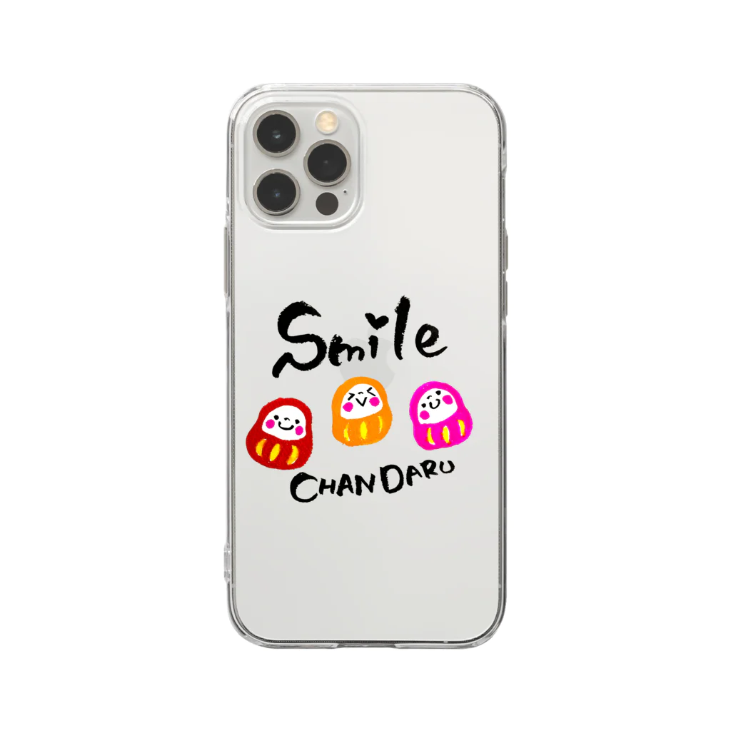 CHANDARUのちゃんだる Soft Clear Smartphone Case