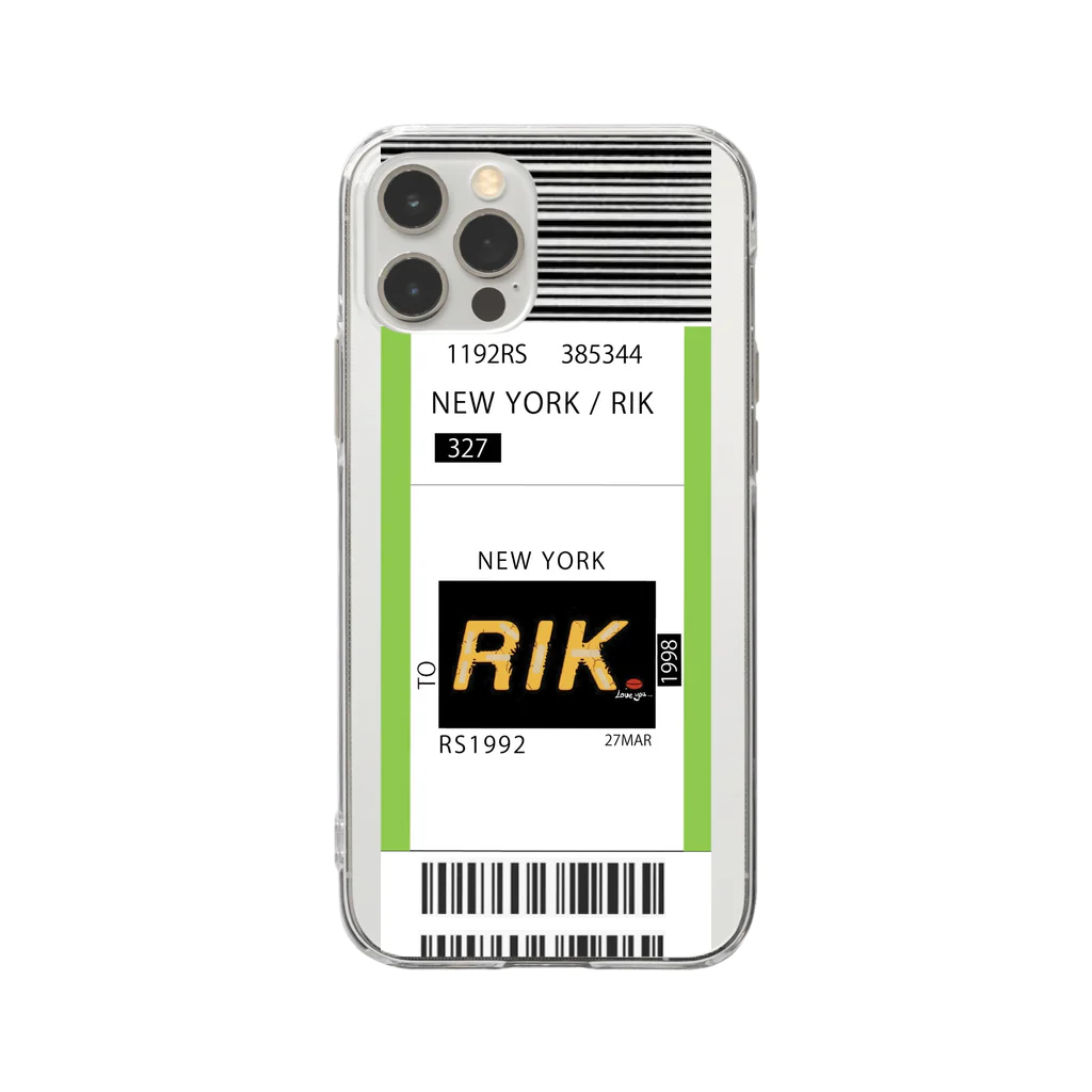 RIK-SUZURIのRIK Soft Clear Smartphone Case