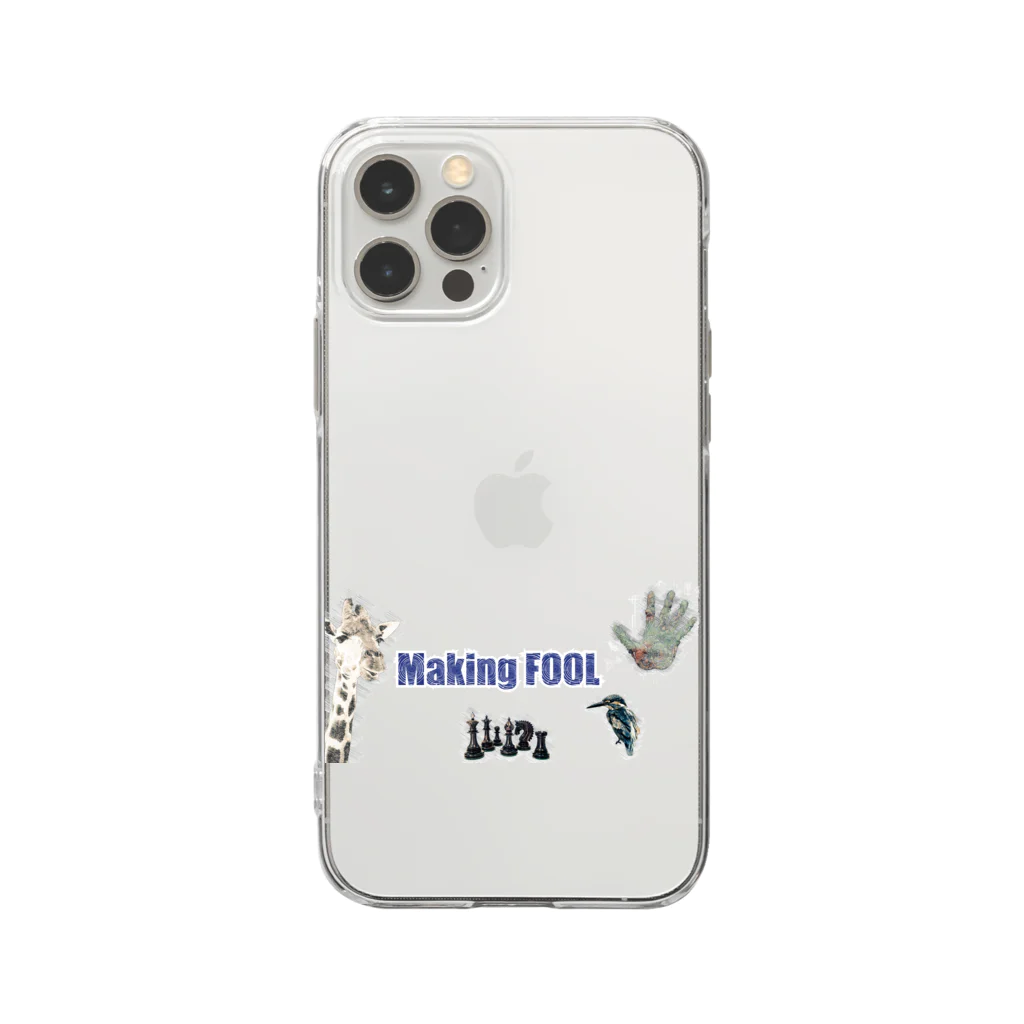 Making FOOLのMaking FOOL 003 Soft Clear Smartphone Case