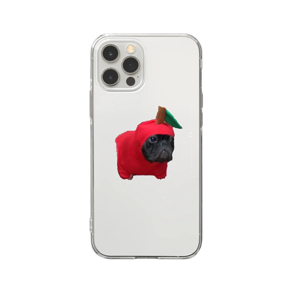 たいよーのリンゴはなちゃん Soft Clear Smartphone Case