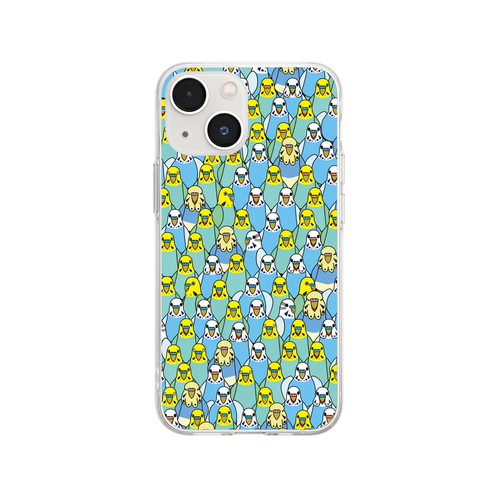 soramame designのsoramame Soft Clear Smartphone Case