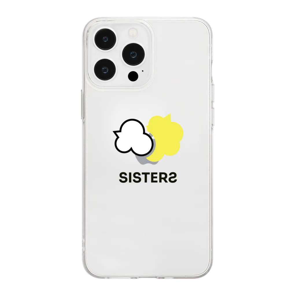 ホームページクリエイター・ターキーのホームページクリエイターターキー（SISTERS）ホワイト ソフトクリアスマホケース