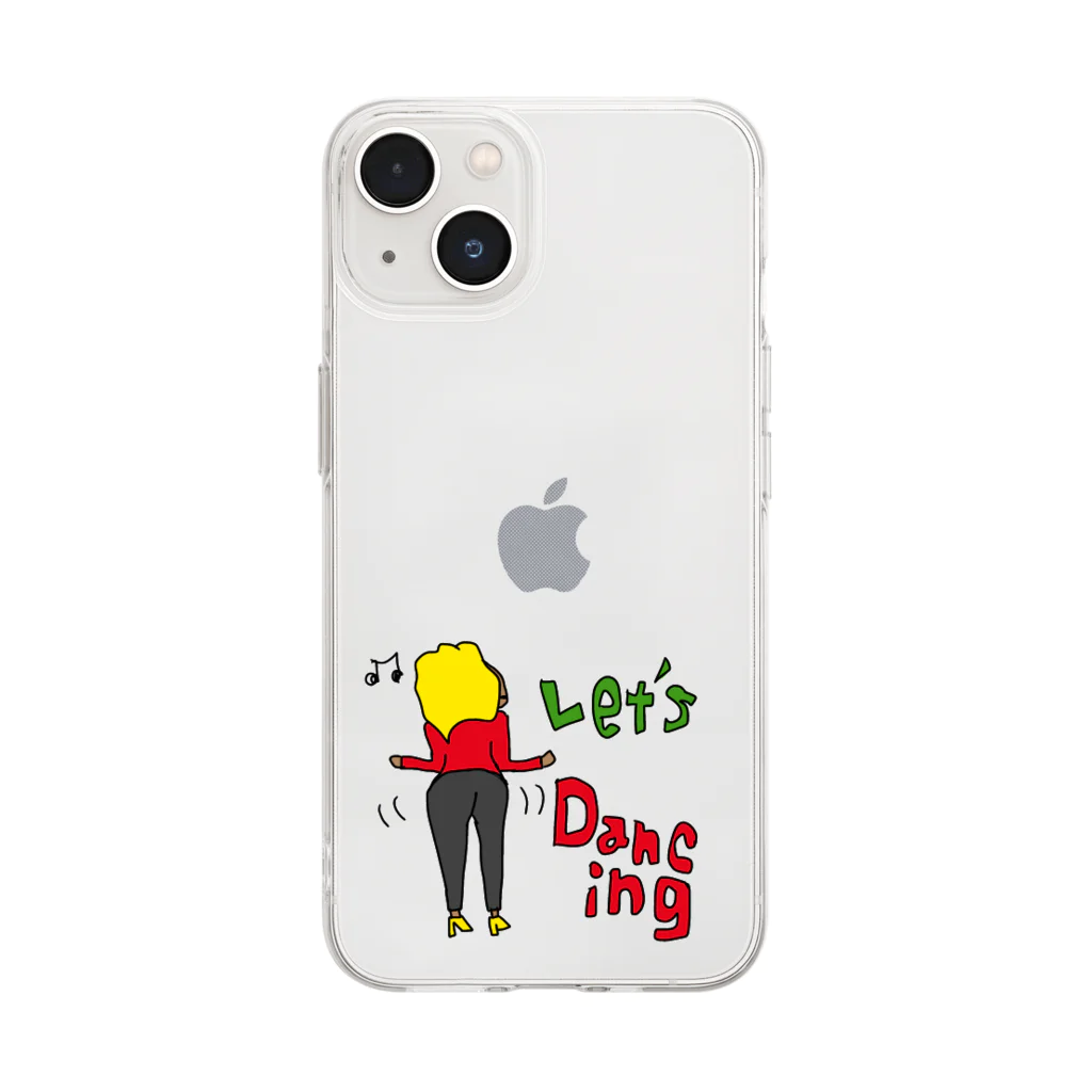 sexyBambiのreggae dance Soft Clear Smartphone Case