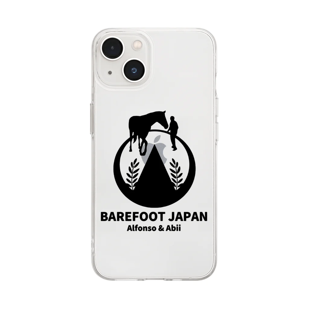 BAREFOOT JAPANのBAREFOOT JAPAN オリジナルグッズ ソフトクリアスマホケース