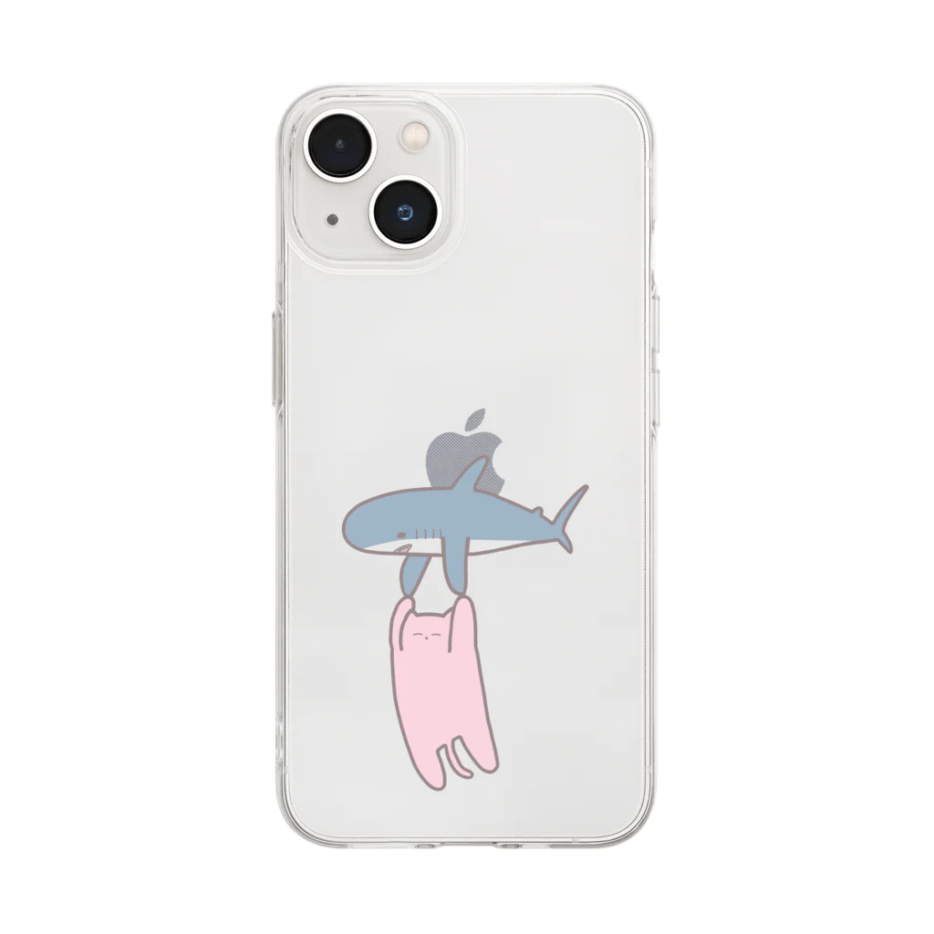 ainoのあの雲の向こうまで🎐 Soft Clear Smartphone Case