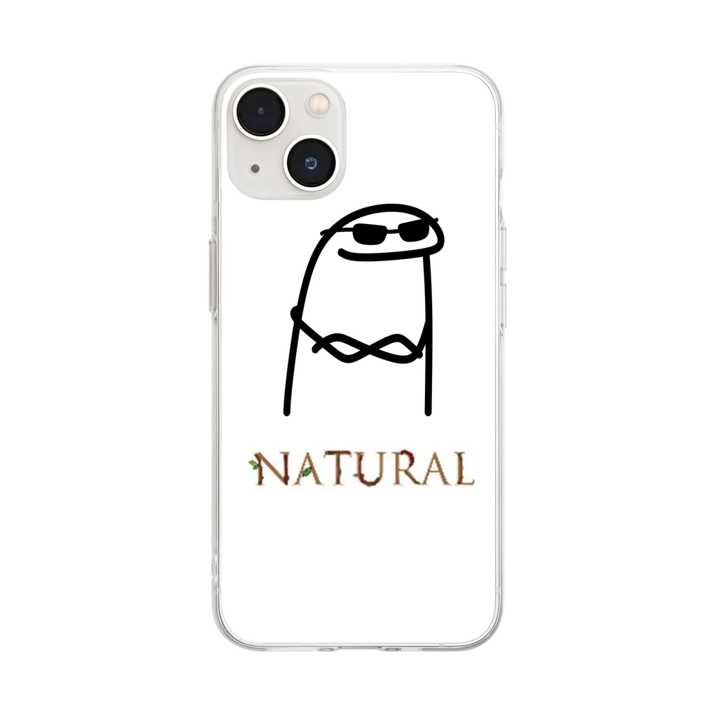 natural_6のnatural ソフトクリアスマホケース