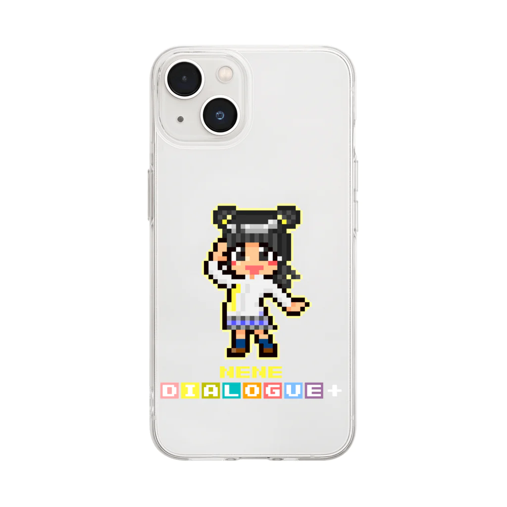 DIALOGUE＋のドットDIALOGUE＋ ねーね推しソフトクリアスマホケース Soft Clear Smartphone Case