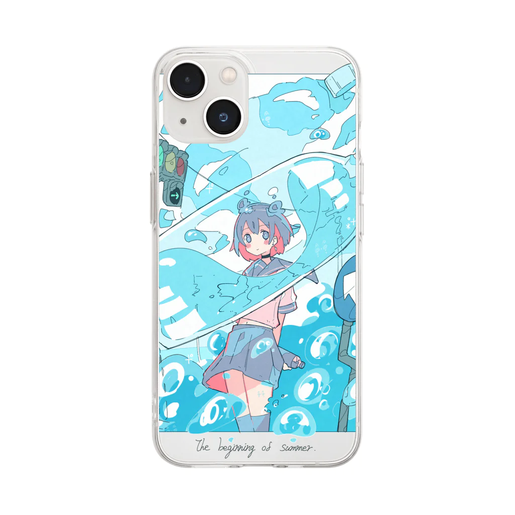 Haるの「夏の匂いがした。2022ver.」 Soft Clear Smartphone Case