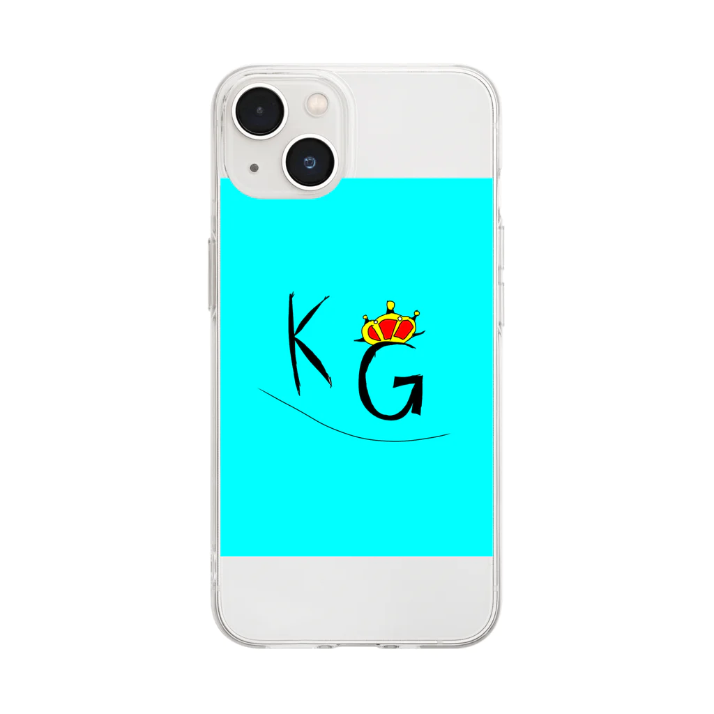 KING Games【コーラル】のKG「KING Games」パーカー＆スマホケース Soft Clear Smartphone Case