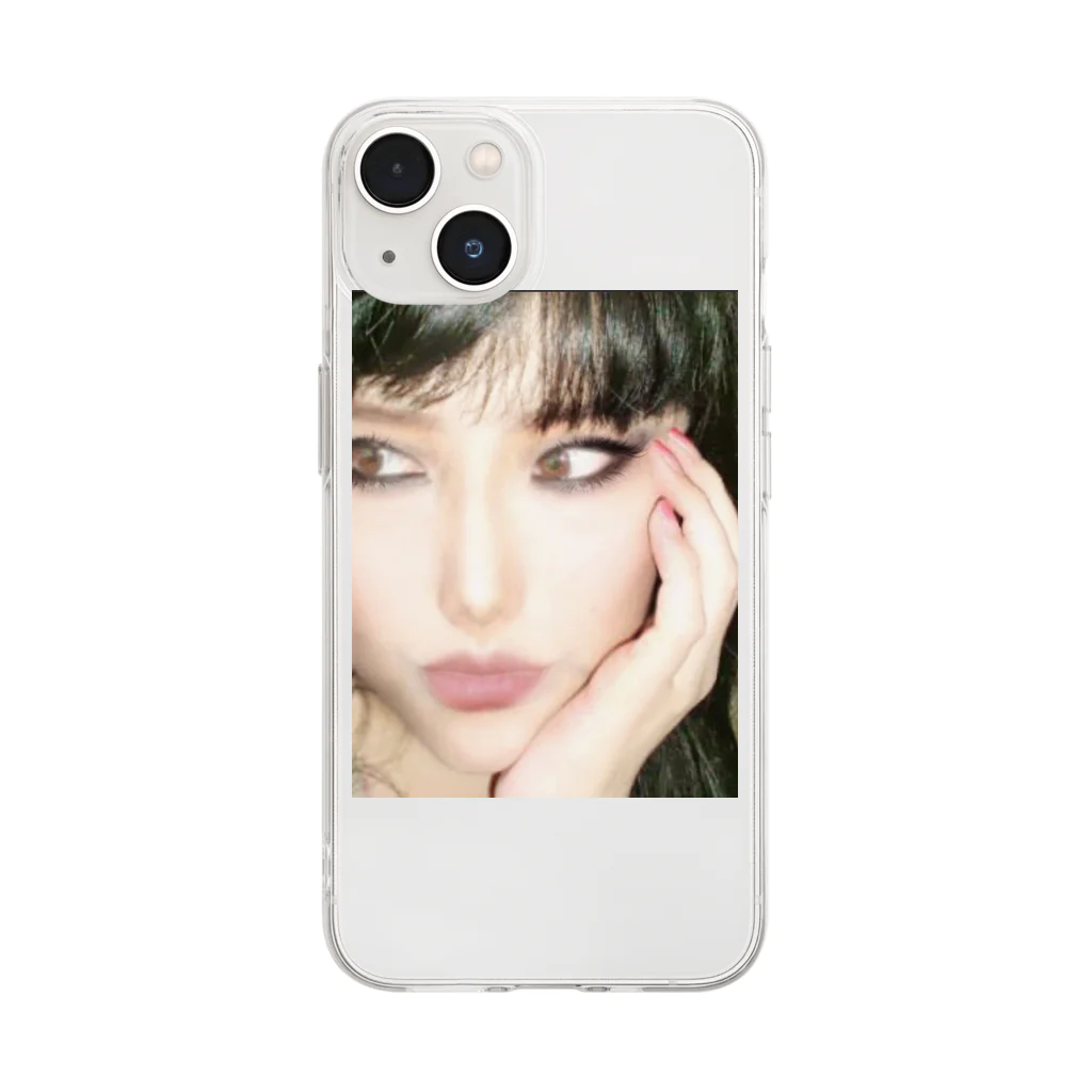 JADEのwatashi Soft Clear Smartphone Case