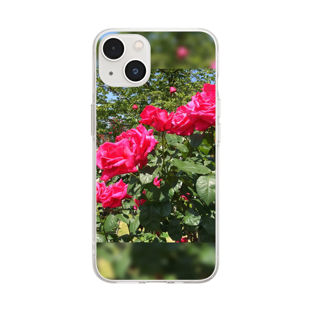 日常のRose Soft Clear Smartphone Case