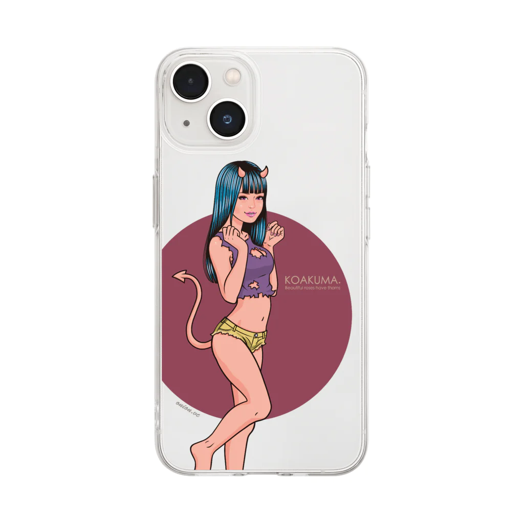 onion.vcのKOAKUMA Girls 01-2C Soft Clear Smartphone Case