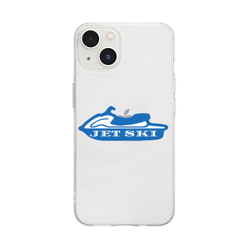 GREAT 7の水上バイク Soft Clear Smartphone Case