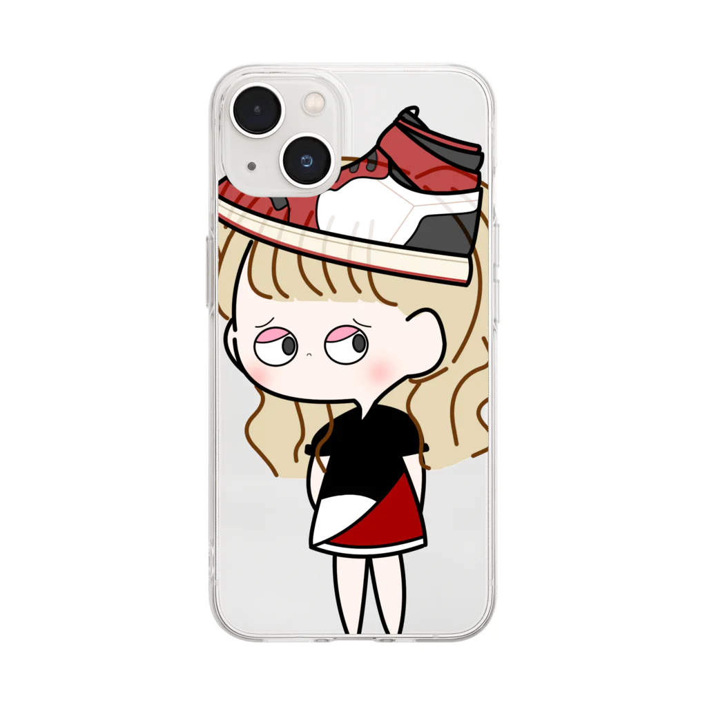 SNEAKER GIRLのSNEAKER  GIRL Soft Clear Smartphone Case