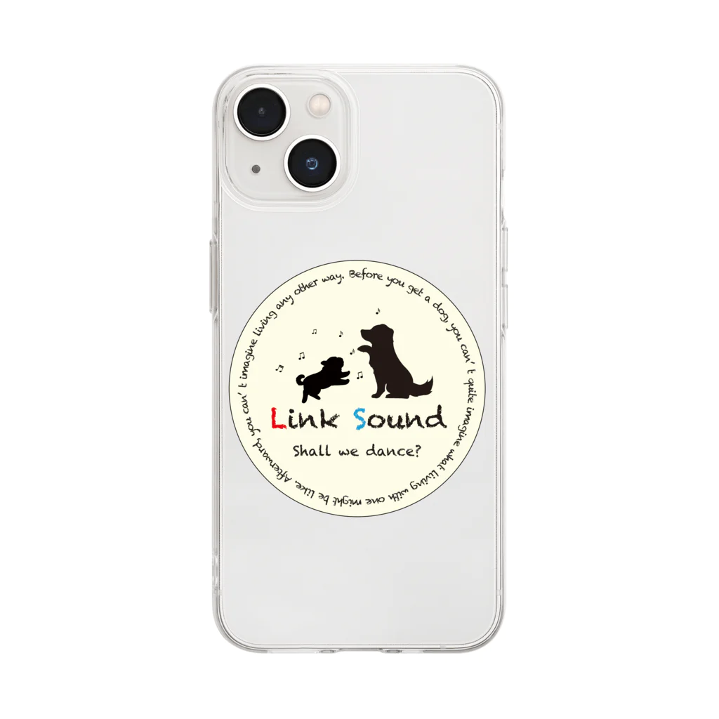 Bordercollie StreetのLS-N1-1 Soft Clear Smartphone Case