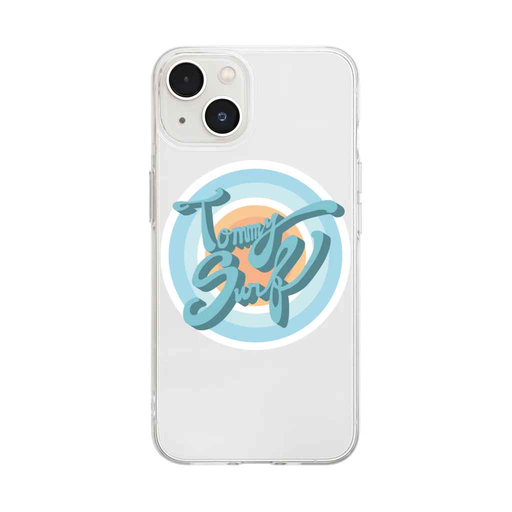 TommoolのTOMMY SURF Soft Clear Smartphone Case