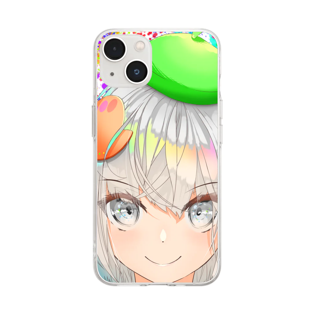 SumigaharaMitsukiのオリジナルアート『好き』 Soft Clear Smartphone Case