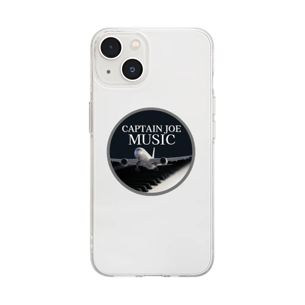 CAPTAIN_JOEのCAPTAIN JOE MUSIC　ソフトスマホケース Soft Clear Smartphone Case