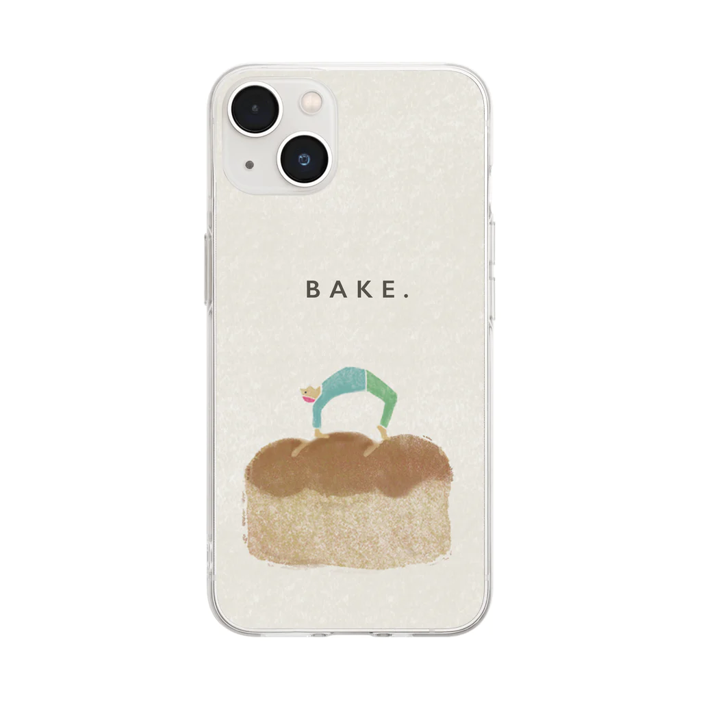 _mitoのBAKE. Soft Clear Smartphone Case