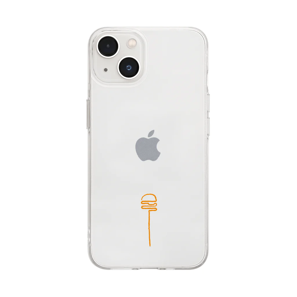 ICONのアイコンピン Soft Clear Smartphone Case