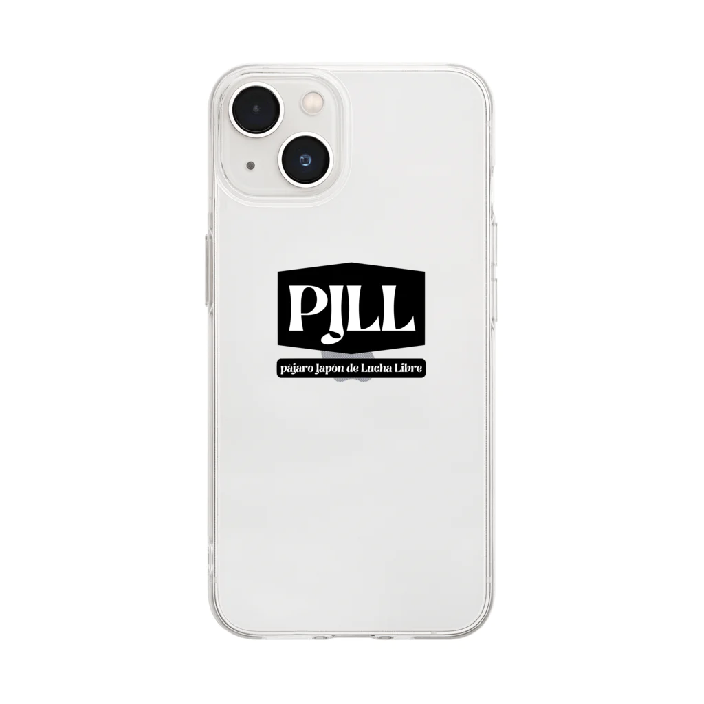 PJLLのPJLL SIMPLE LOGO B ソフトクリアスマホケース