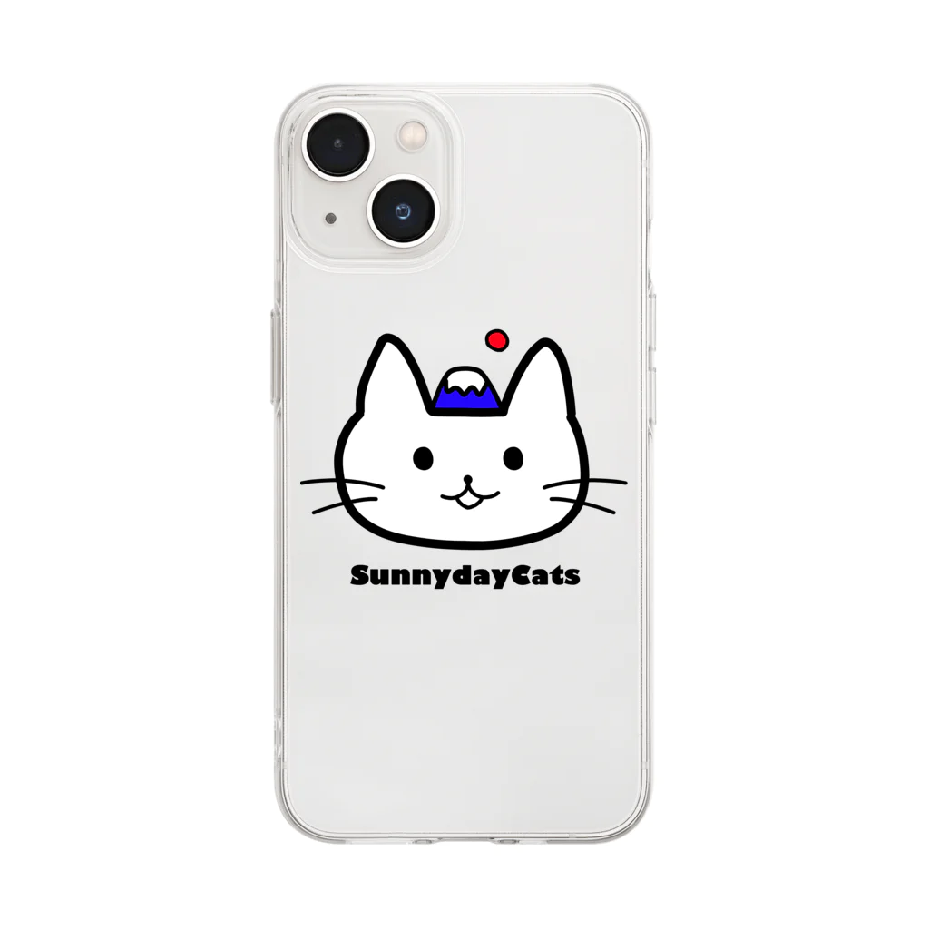 SunnydayCatsのSunnydayCats ソフトクリアスマホケース